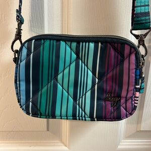 Lug Coupe SE Crossbody Bag in Love Stripe Multi